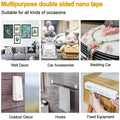 Double Sided Tape: The Ultimate Multi-Functional, Heavy Duty, Washable, and Reusable Solution - Mynbazar 