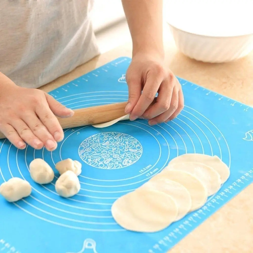 Versatile Silicone Baking Mat - Perfect for Kneading, Rolling, and Shaping Dough - Mynbazar 