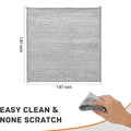 Non-Scratch Wire Dish Cloth - Multipurpose, Reusable Kitchen Cleaning Rag - Mynbazar 